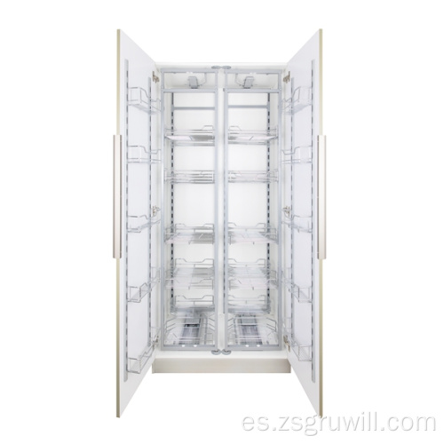 Kitchen Double Strip-Out Tall Gabinet Organiza Stape Smorthip Soats